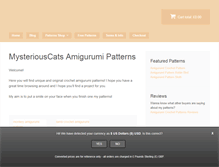 Tablet Screenshot of mysteriouscats.com